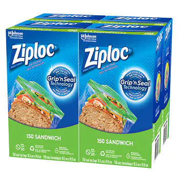 Ziplock Easy Open Sandwich Bags