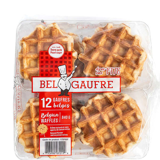 Bel Gaufre Vanilla Waffles Pack of 12