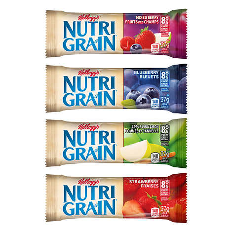 Kellogg’s Nutri-Grain Bars Variety Pack 40 × 37 g