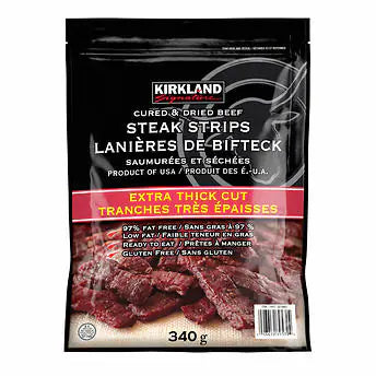 Kirkland Signature Extra Thick Steak Strips