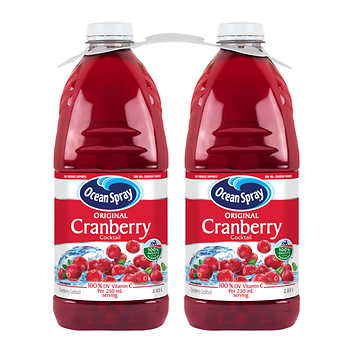 Ocean Spray Cranberry Cocktail 2 x 2.83 L