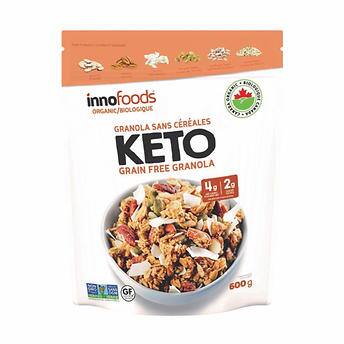 InnoFoods Organic Keto Grain Free Granola, 600 g