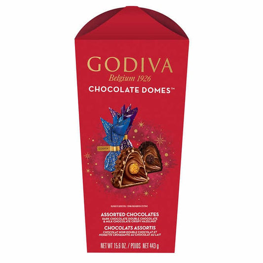 Godiva Chocolate Domes, Assorted Chocolates, 443 g