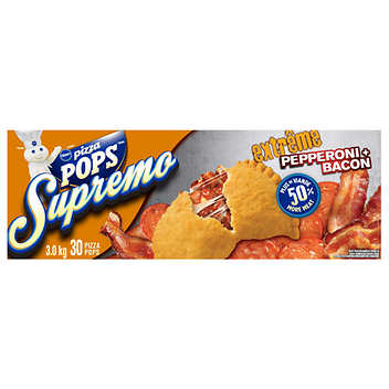 Pillsbury Pepperoni & Bacon Pizza Pops 3 kg