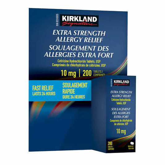 Kirkland Signature Allergy Relief Extra Strength