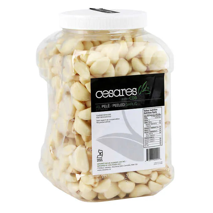 Garlic Fresh Peeled Garlic 1.36 kg