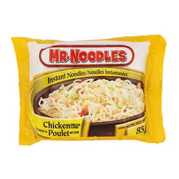 Mr. Noodles Chicken Flavour Flat Instant Noodles 24 × 85 g