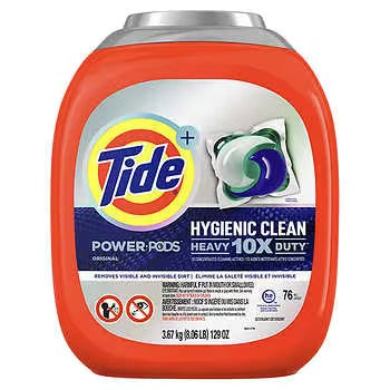 Tide Hygienic Clean Heavy 10x Duty Power PODS Laundry Detergent Pacs Original