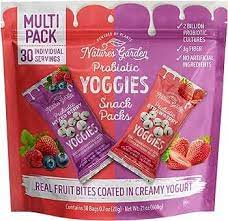 Natures Garden Yoggies Variety Snack Pack 30 x 20g