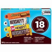 Hershey's 18ct Assorted Chocolate Bars