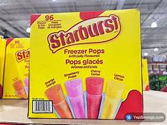 Starburst Freezer Pops