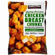 Kirkland Signature Lightly Breaded Chicken Breast Chunks