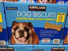 Kirkland Signature Dog Biscuits Chicken Meal & Rice Formula