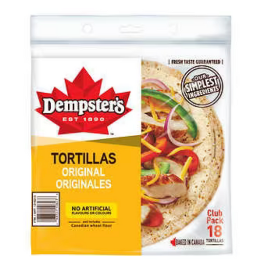 Dempsters 10-in White Tortillas