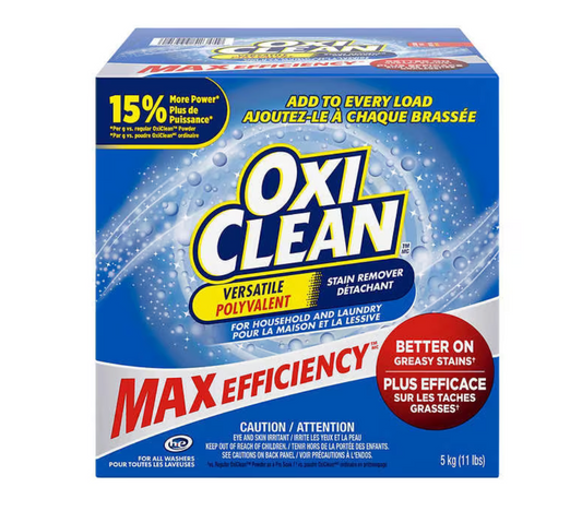 OxiClean Max Efficiency Stain Remover 275 loads