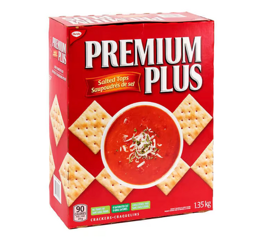 Premium Plus Salted Tops Crackers 1.35 kg