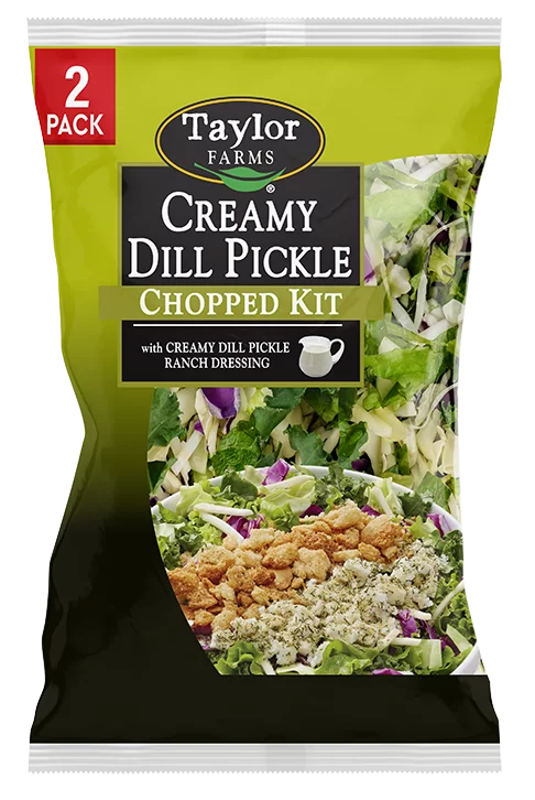 Creamy Dill Pickle Salad Kit