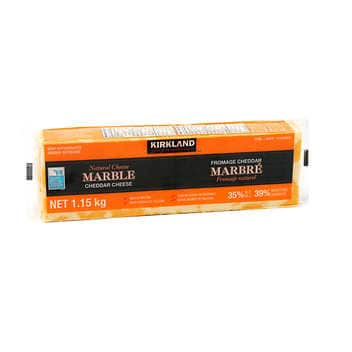 Kirkland Signature Marble Cheddar Cheese Block