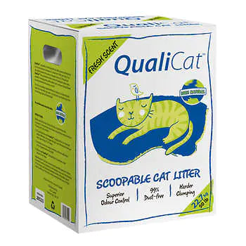 Qualicat Scoopable Cat Litter 22.7 kg