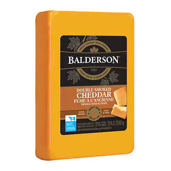 Balderson Double-smoked Cheddar Cheese Block – Shoreline Offloading/Leo's