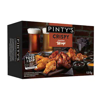 Pinty's Crispy Chicken Wings 1.5 kg