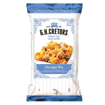 G.H. Cretors Chicago Mix Popped Corn 737 g
