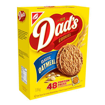 Christie Dad's Oatmeal Cookies
