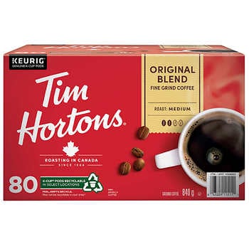 Tim Hortons Single serve K-Cups