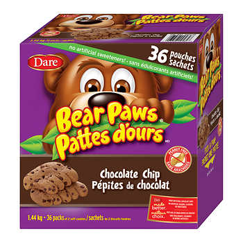 Dare Bear Paws Chocolate Chip