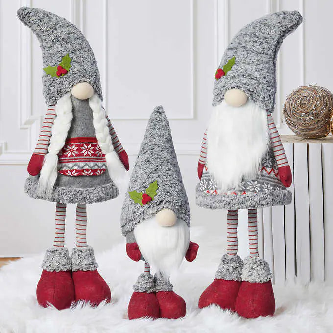 Holiday Gnomes - Set of 3