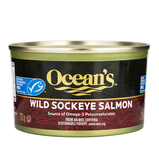 Ocean’s Wild Sockeye Salmon 4-count