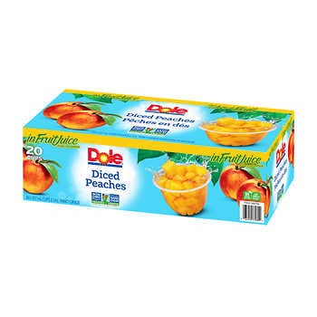 Dole Diced Peaches Cups