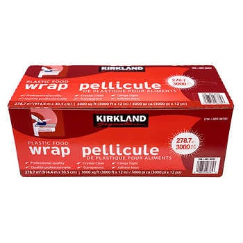 Kirkland Signature Plastic Food Wrap