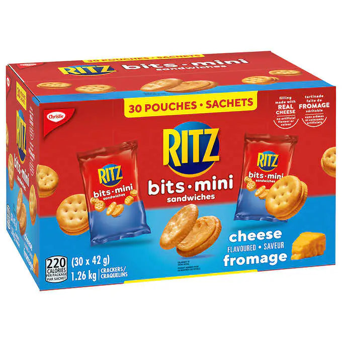 Mini Ritz Bits Sandwiches, Cheese Flavoured