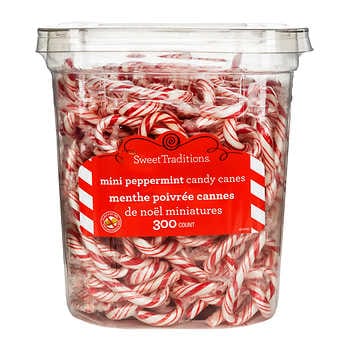 Sweet Traditions Mini Peppermint Candy Canes