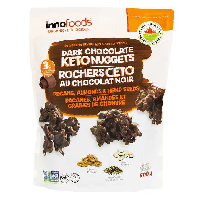 Inno Foods Dark Chocolate Keto Nuggets 500 g