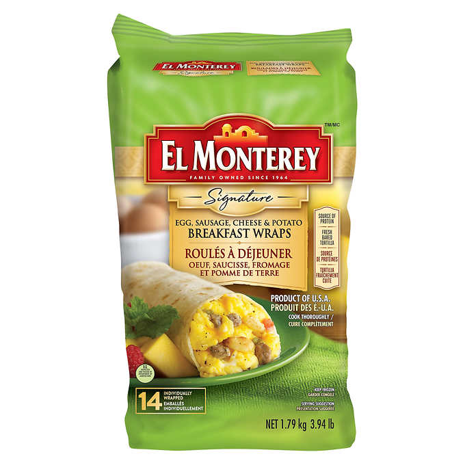 El Monterey Breakfast Wraps