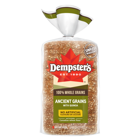 Dempster’s® 100% Whole Grains Ancient Grains with Quinoa Bread 3 pack