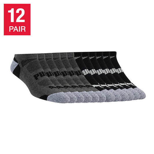 Puma Men's Sock, 12-pack