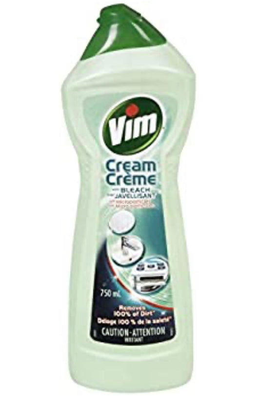 Vim Cream With Bleach, 750ml