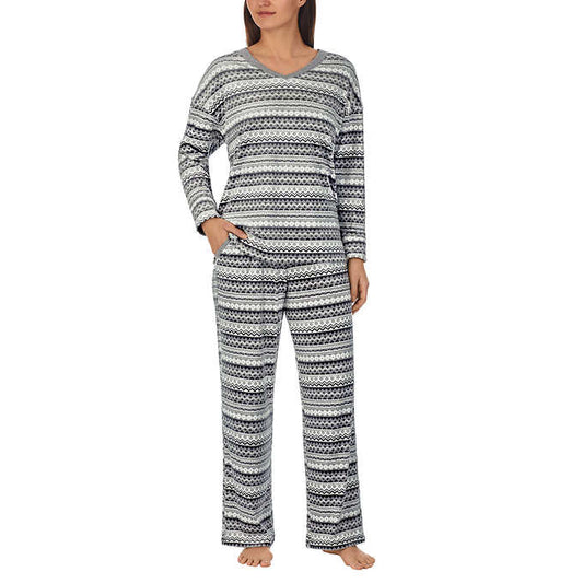Nautica Women’s Silky Fleece Pyjama Set