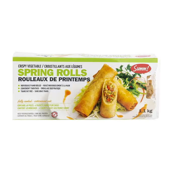 Summ Vegetable Spring Rolls 1.1 kg